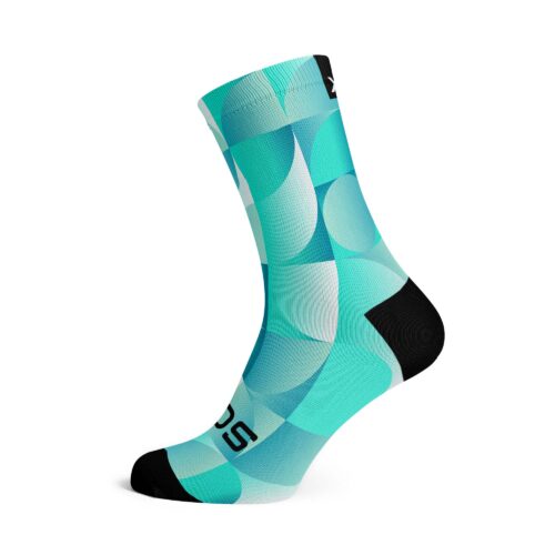 Solid-Turquoise Chaussettes SOX FOOTWEAR Solid Turquoise