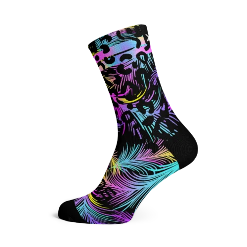 pastelafricanfever_black.png Chaussettes SOX FOOTWEAR Pastel Black