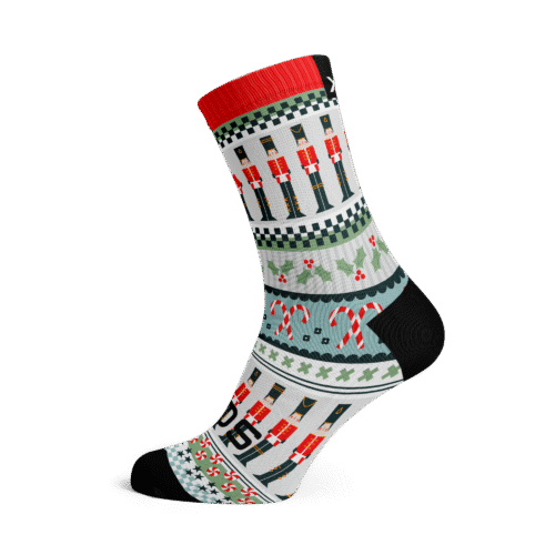 HollyJollyNutcracker-2 Chaussettes SOX FOOTWEAR Holly Jolly Nutcracker