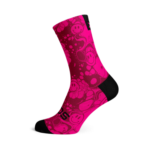 NeonSlide_Pink Chaussettes SOX FOOTWEAR Neon Slide Pink