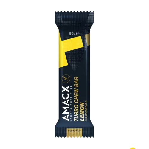 Chew Amacx Turbo Chew bar citron, pack de 12