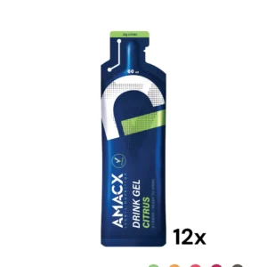 Amacx Drink Gel Citrus, Pack de 12, PROMO, DLUO 09/26